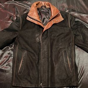 Real leather jacket